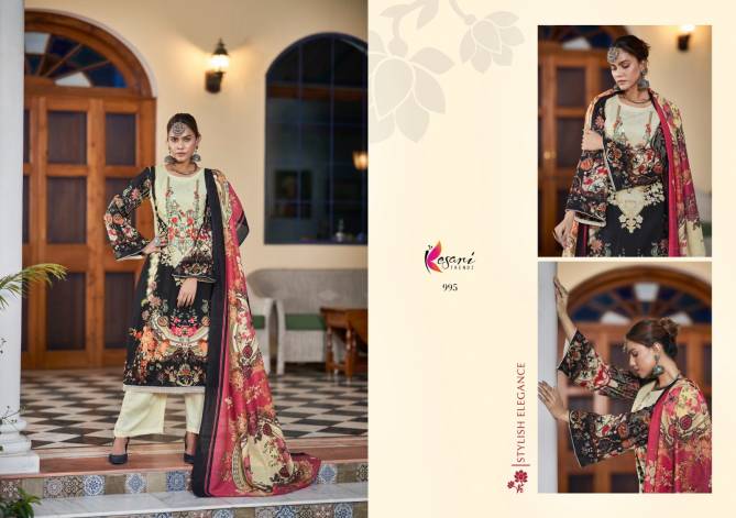 Kesari Casual Wear Wholesale Karachi Cotton Dress Material